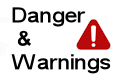 Cranbrook Danger and Warnings